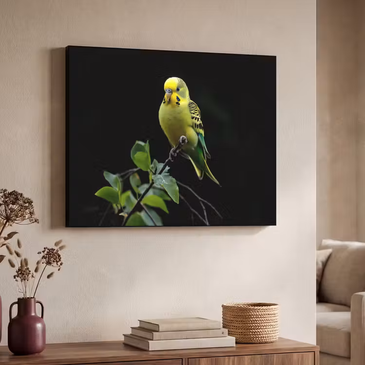 Art Frame - Parkiet - Tak - Bladeren - Geel — 7