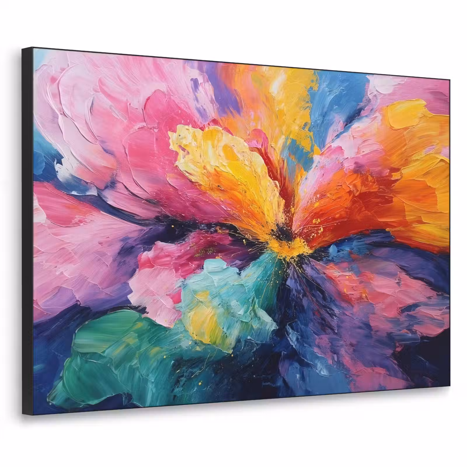 Art Frame - Bloemexplosie - Veelkleurig - Bewegend — 1