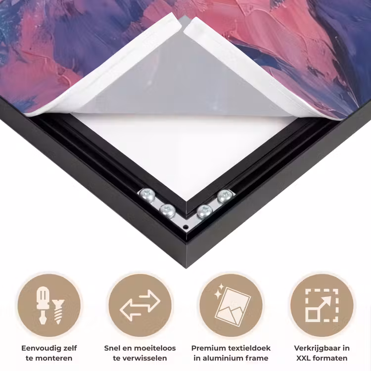 Art Frame - Bloemexplosie - Veelkleurig - Bewegend — 4
