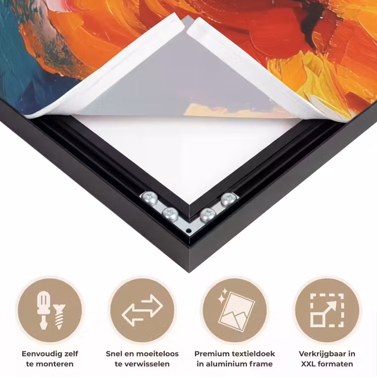 Art Frame - Golvend - Energie - warm — 4