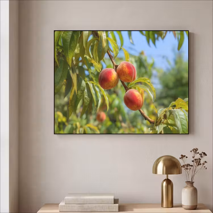 Art Frame - Perzik - Bladeren - Zonlicht — 5