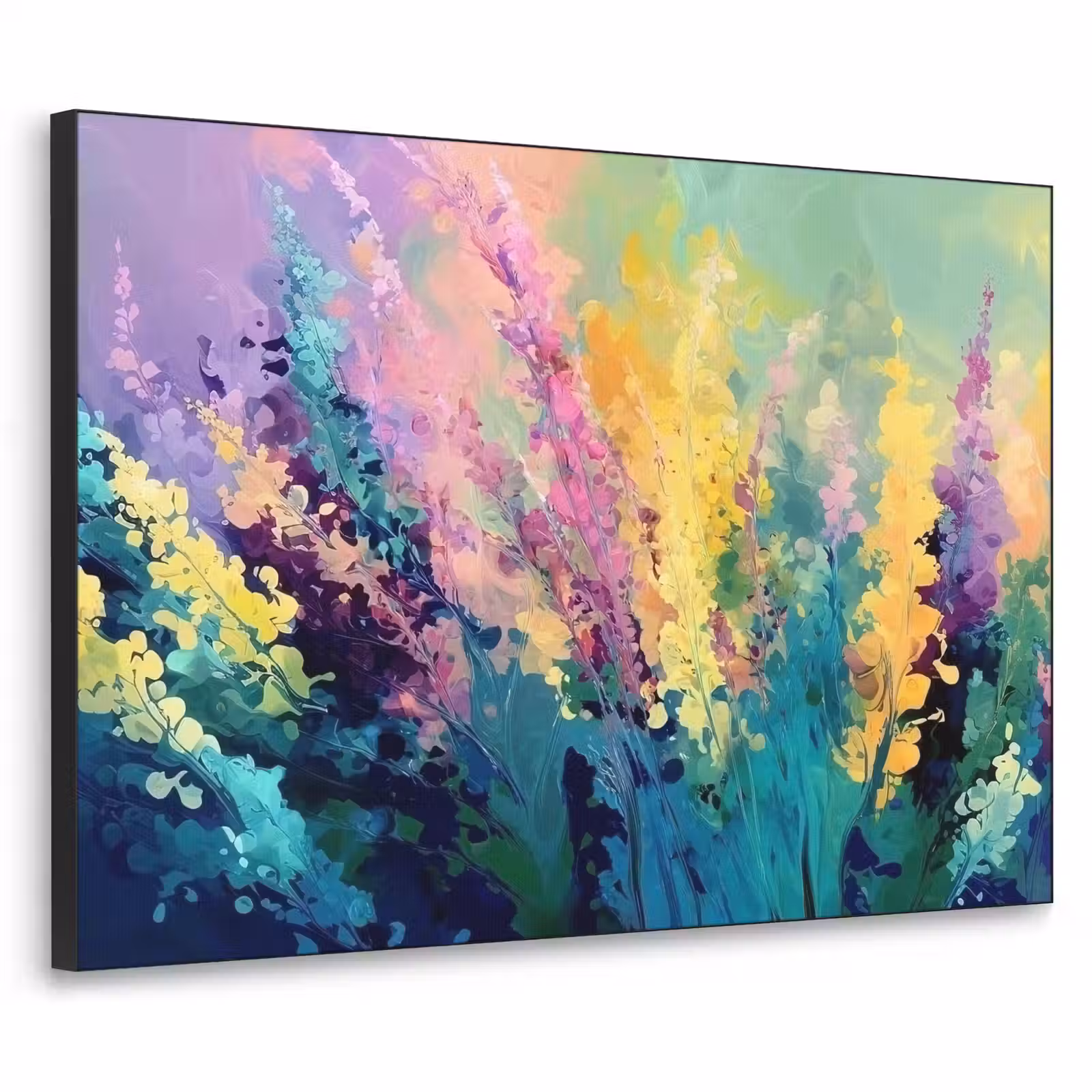Art Frame - Dromerige - Langgerekte bloemen — 1