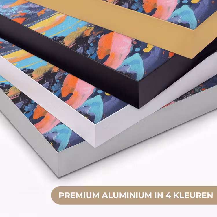 Art Frame - Bloemexplosie - Felle spatten - Dynamisch — 2