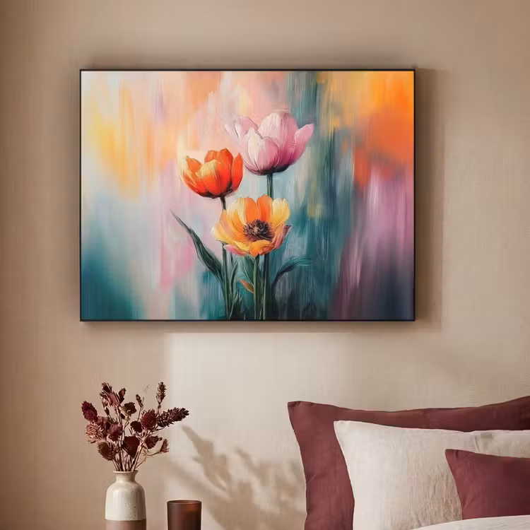 Art Frame - Dromerig - Bloemen - Verfijnde details — 3