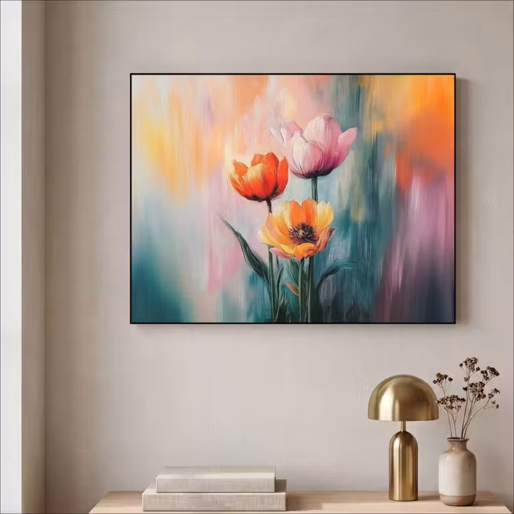 Art Frame - Dromerig - Bloemen - Verfijnde details — 5