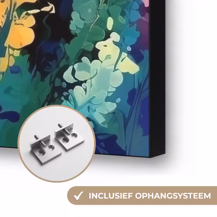 Art Frame - Dromerige - Langgerekte bloemen — 6
