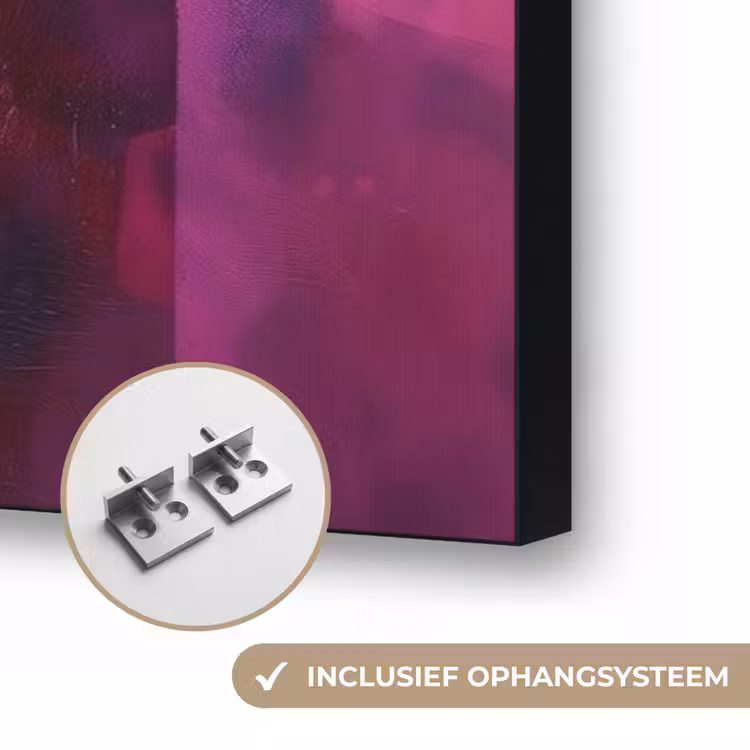 Art Frame - Geometrische kleurvlaken - Modern - Fantasiebloemen — 6