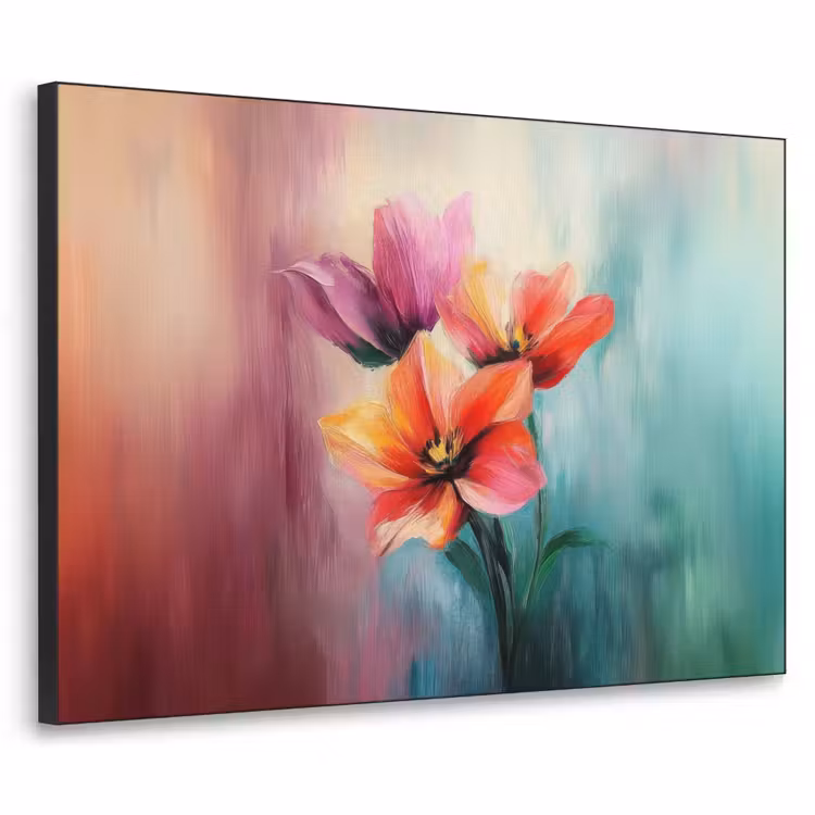 Art Frame - Tulpen - Lichtreflecties - Kleurverloop — 1