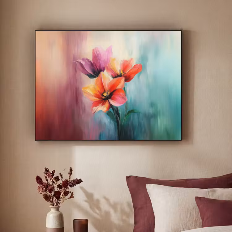 Art Frame - Tulpen - Lichtreflecties - Kleurverloop — 3