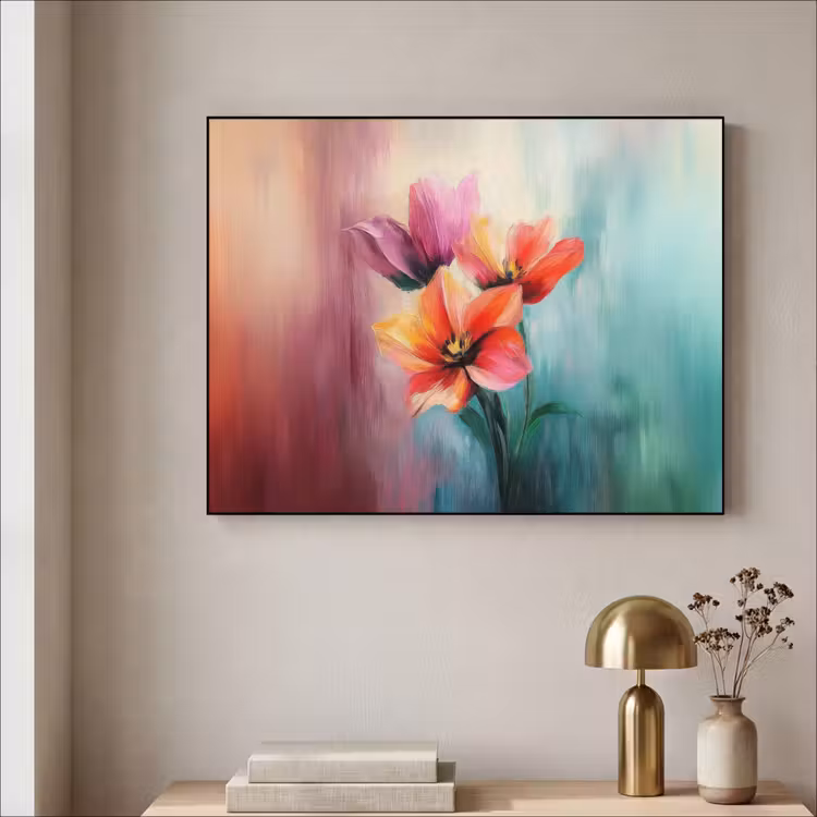 Art Frame - Tulpen - Lichtreflecties - Kleurverloop — 5