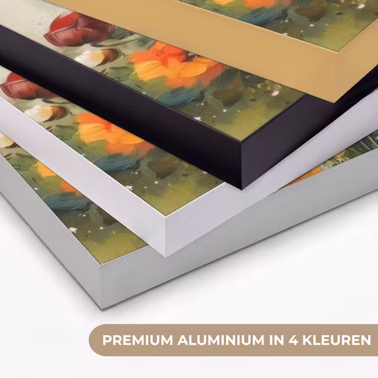 Art Frame - Vrolijk boeket - Dynamisch - Subtiele kleurspatten — 2