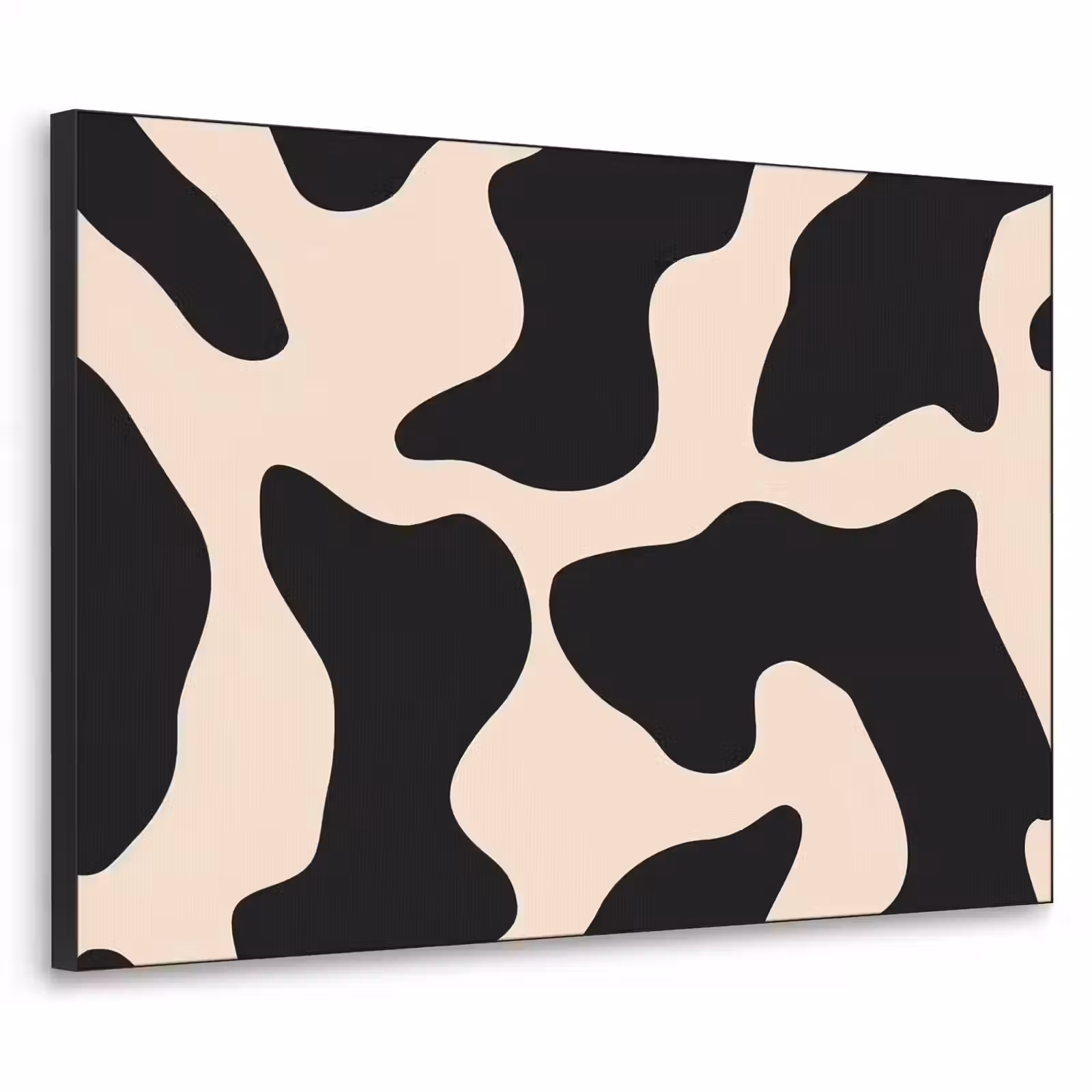 Art Frame - Vlekkenpatroon - Koe - Beige — 1