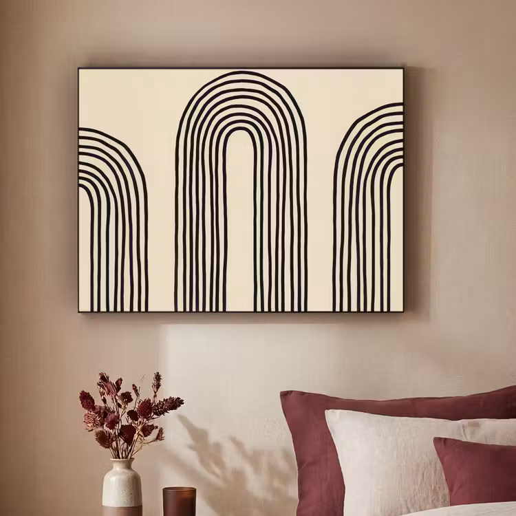 Art Frame - Boogvormen - Zwart - Strak — 3