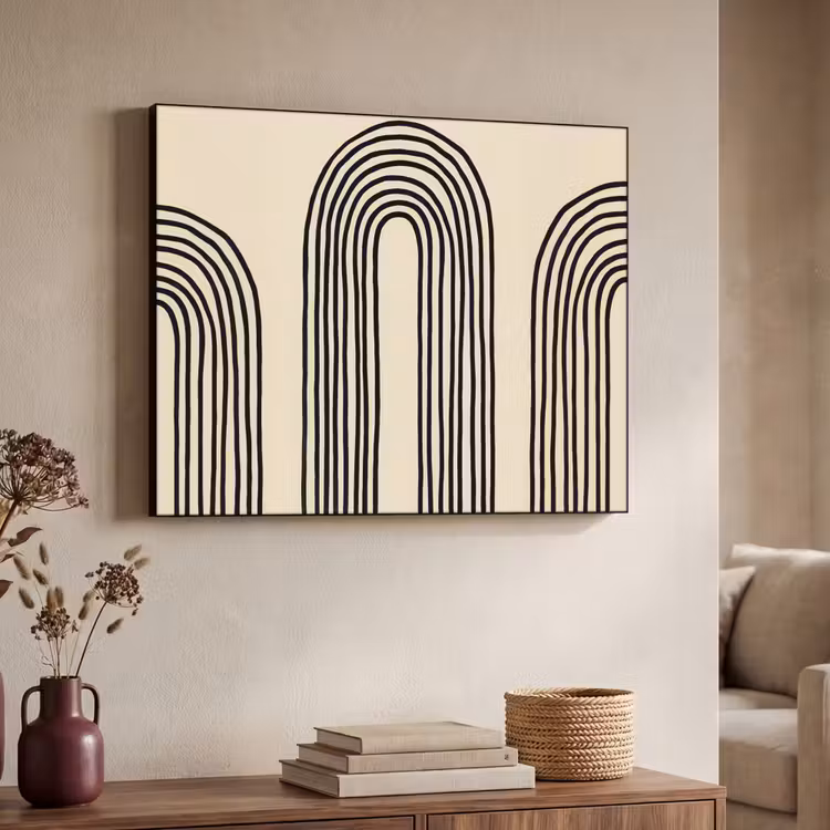Art Frame - Boogvormen - Zwart - Strak — 7