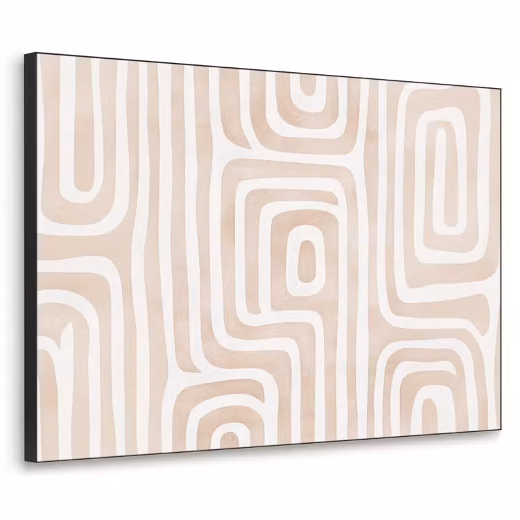 Art Frame - Decoratief - Labyrint - Beige — 1