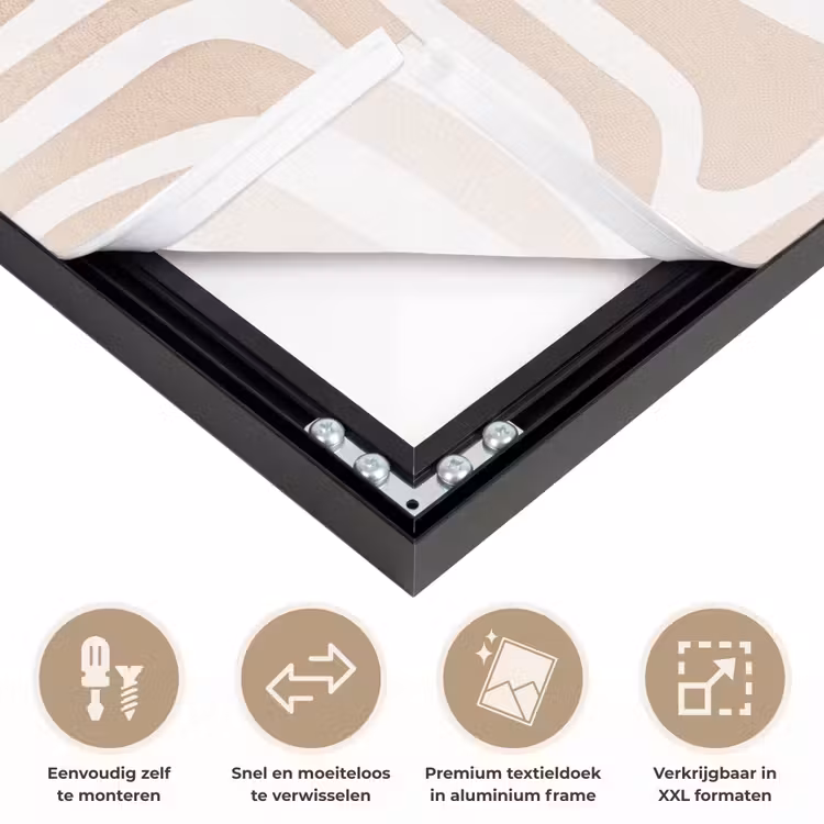 Art Frame - Decoratief - Labyrint - Beige — 4