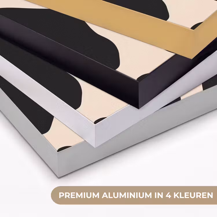 Art Frame - Vlekkenpatroon - Koe - Beige — 2