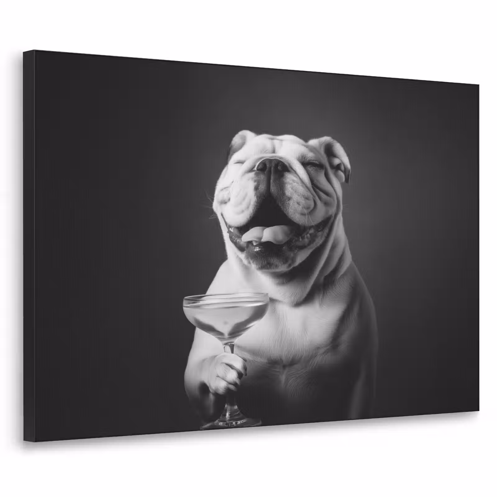 Art Frame - Buldog - Hond - Glas — 1