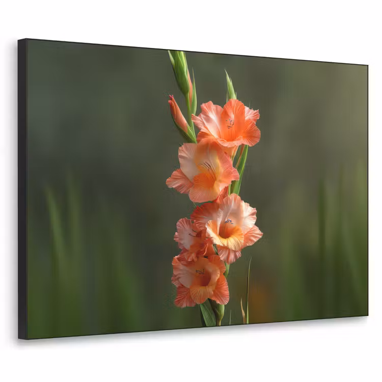 Art Frame - Bloem - Gladiolen - Zalmroze — 1