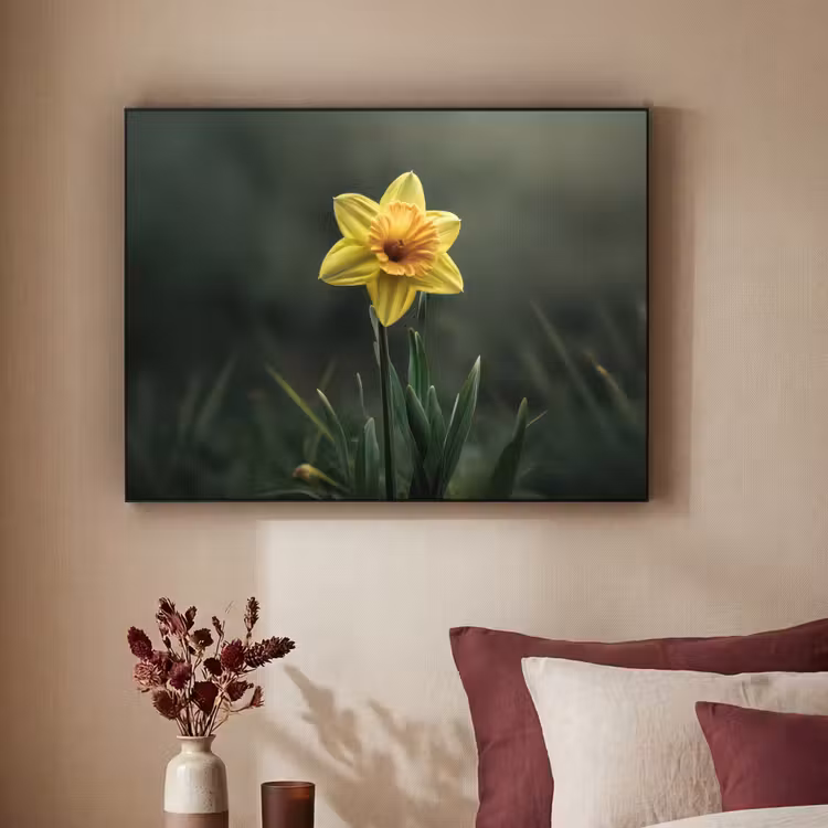 Art Frame - Bloem - Narcis - Gras - Geel — 3