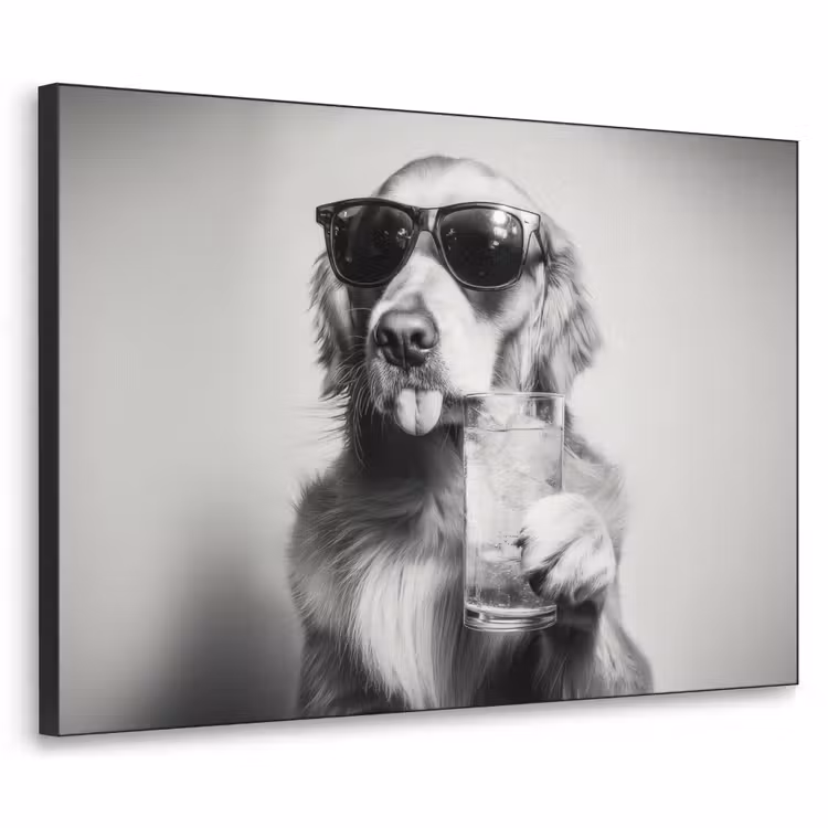 Art Frame - Golden retriever - Hond - Zonnebril - Gkas — 1