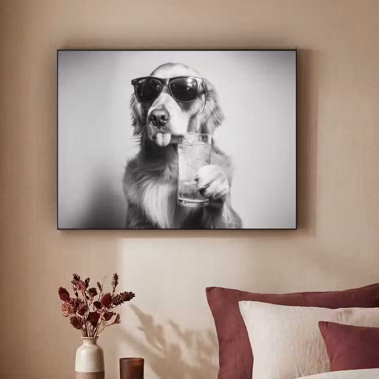 Art Frame - Golden retriever - Hond - Zonnebril - Gkas — 3