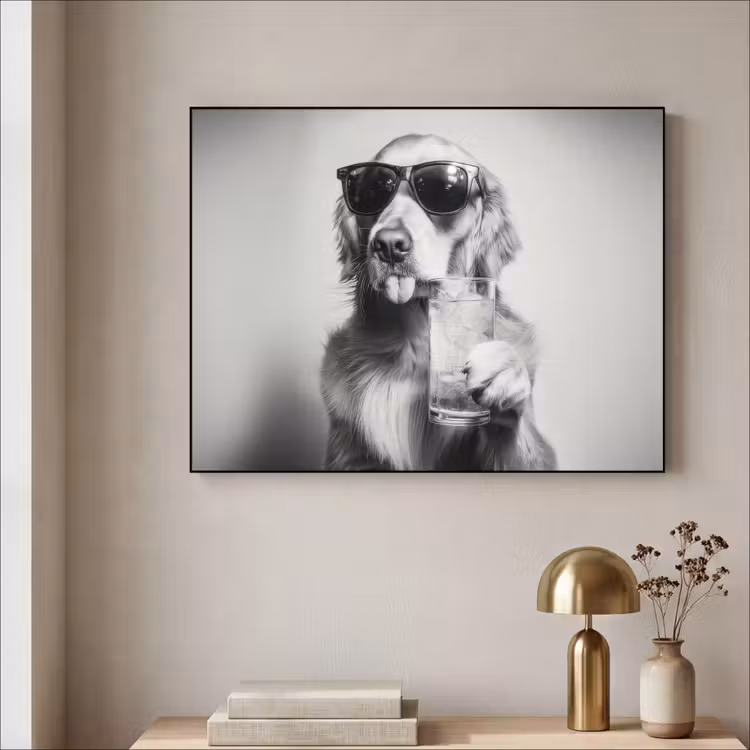 Art Frame - Golden retriever - Hond - Zonnebril - Gkas — 5