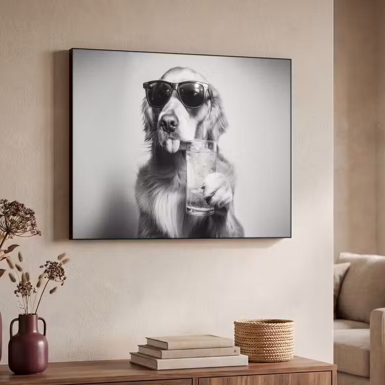 Art Frame - Golden retriever - Hond - Zonnebril - Gkas — 7