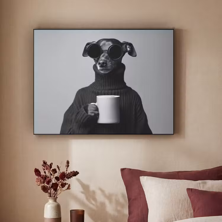 Art Frame - Coltrui - Hond - Bril - Mok — 3