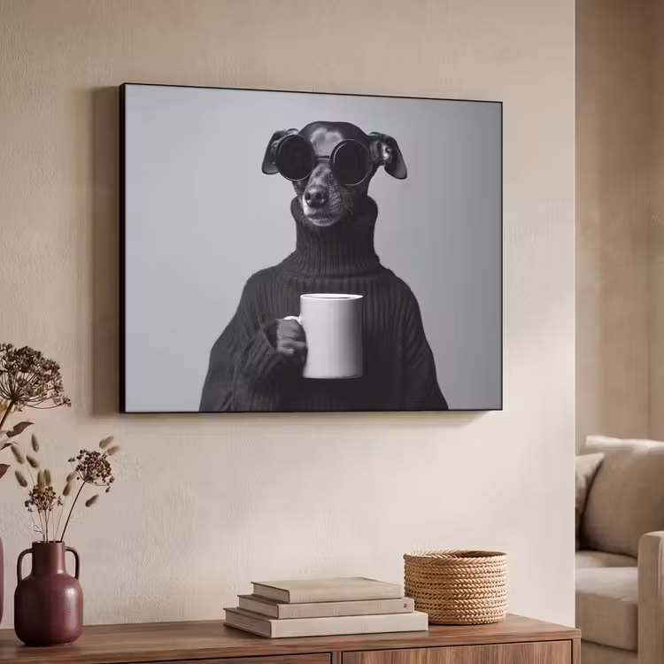 Art Frame - Coltrui - Hond - Bril - Mok — 7