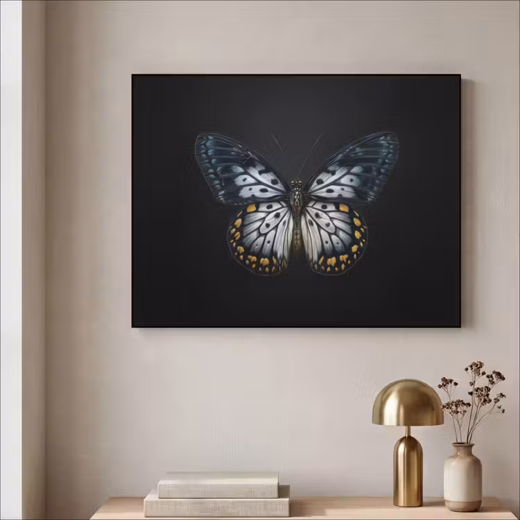Art Frame - Vlinder - Monochroom - Balans — 5