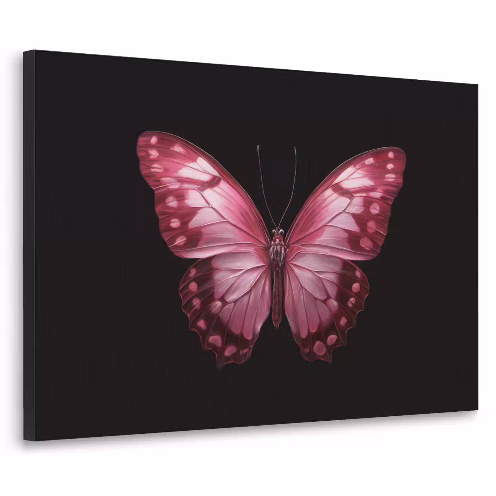 Art Frame - Vlinder - Fuchsia - Grafisch — 1