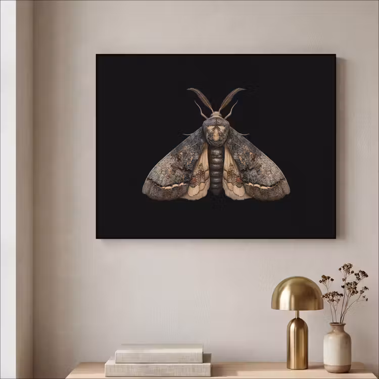 Art Frame - Mot - Bladachtig - Grijs — 5