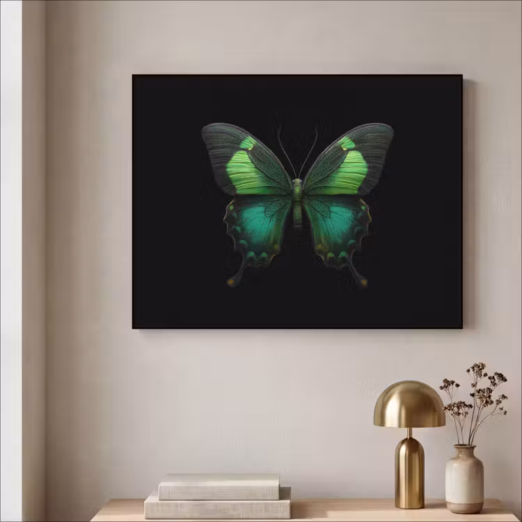 Art Frame - Vlinder - Groen - Opvallend — 5
