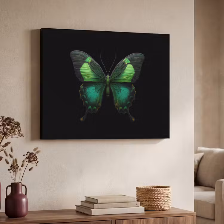 Art Frame - Vlinder - Groen - Opvallend — 7