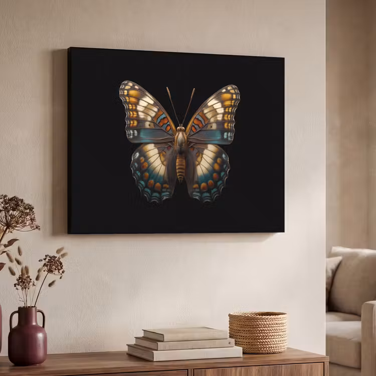Art Frame - Vlinder - Kleurrijk - mozaïekachtig — 7