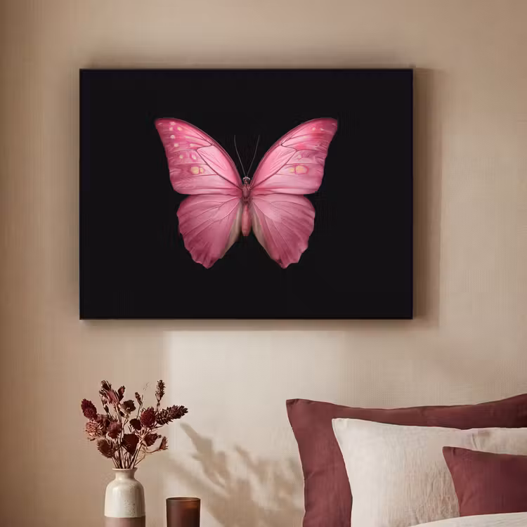 Art Frame - Vlinder - roze - Elegant — 3