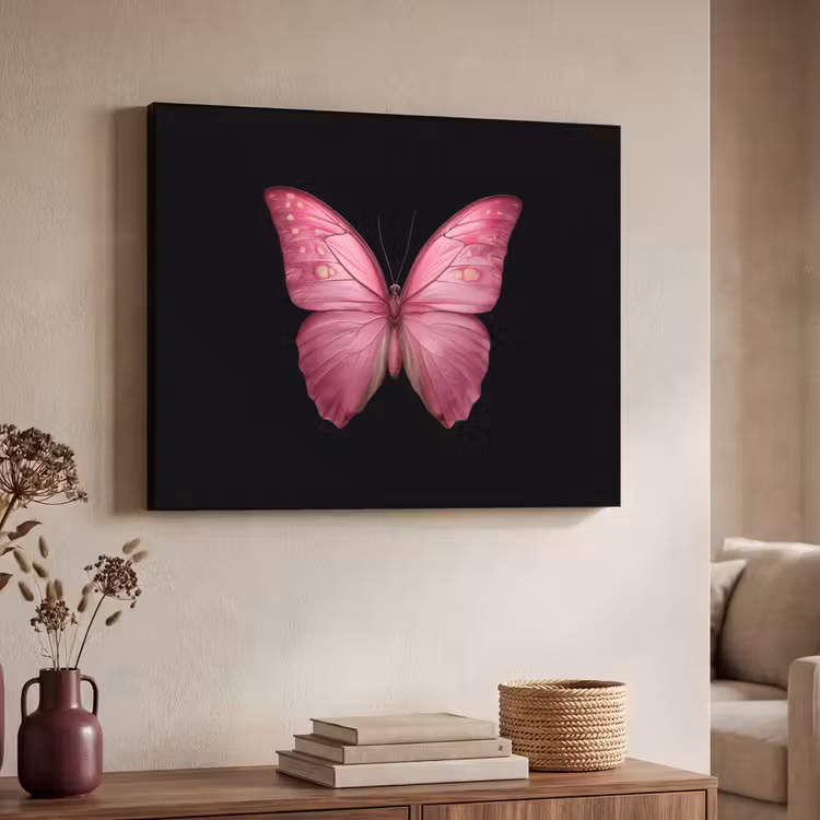 Art Frame - Vlinder - roze - Elegant — 7