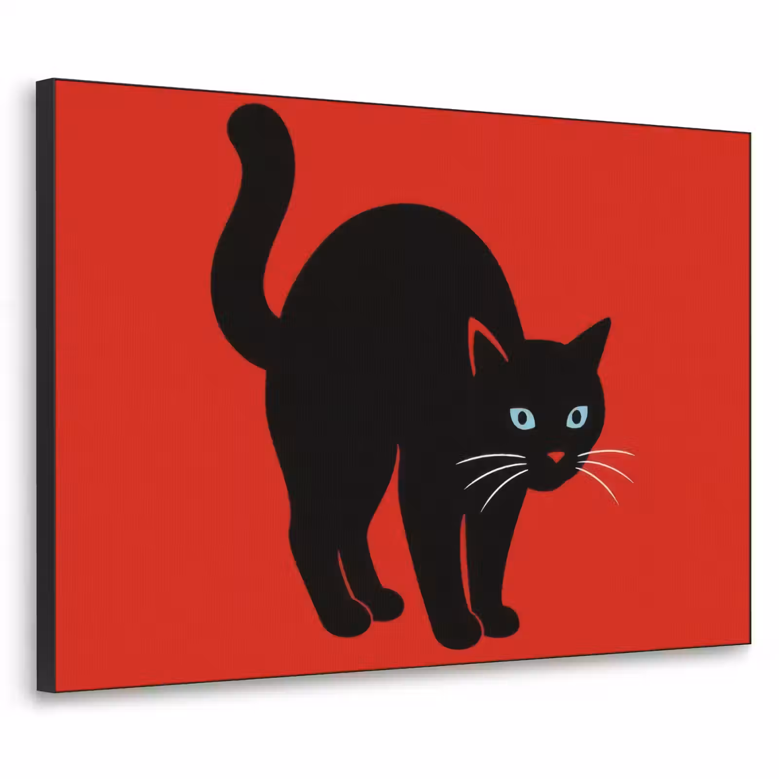 Art Frame - Kat - Zwart - Staart — 1