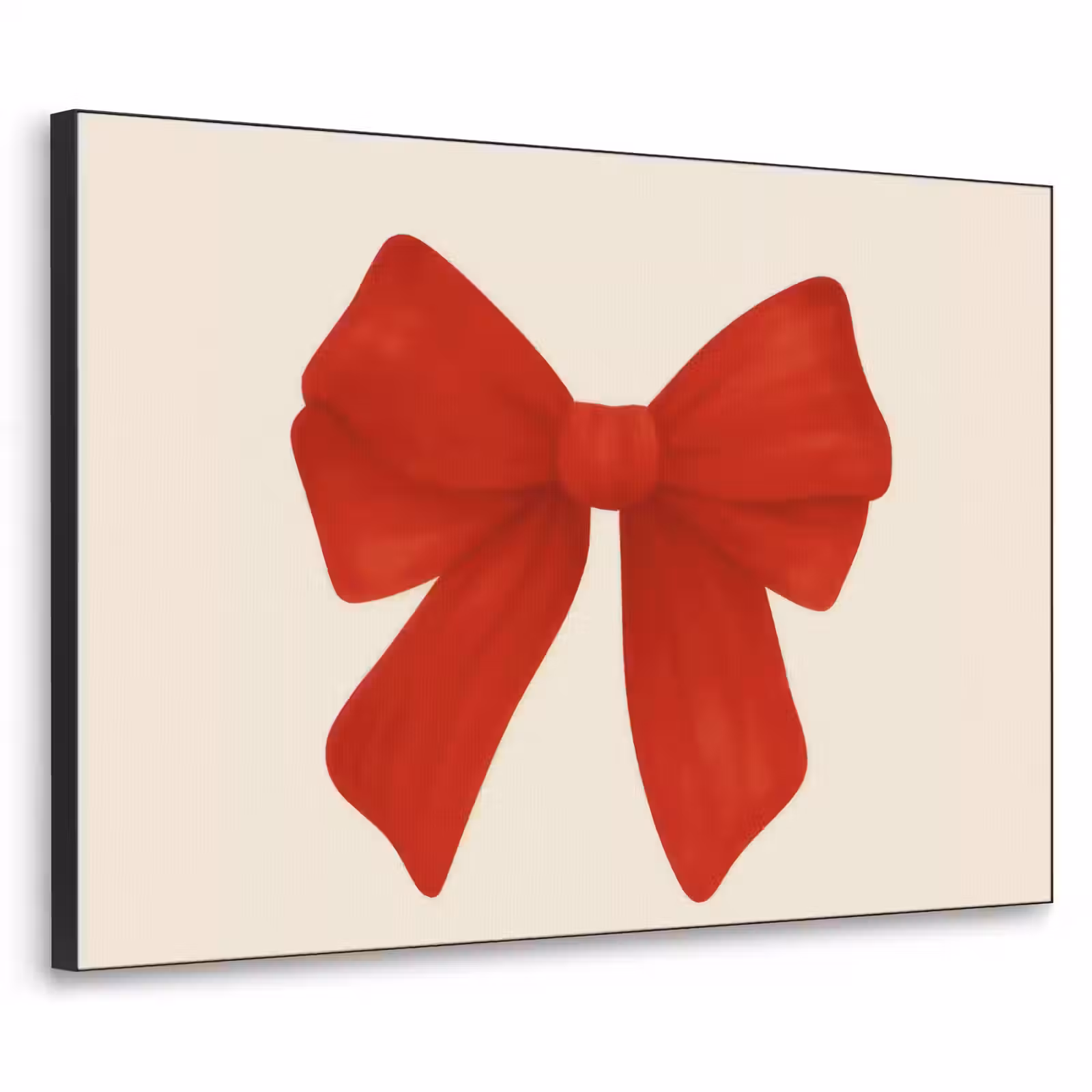 Art Frame - Strik - Symmetrisch - Rood - Lint — 1