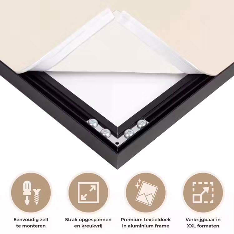 Art Frame - Strik - Symmetrisch - Rood - Lint — 8