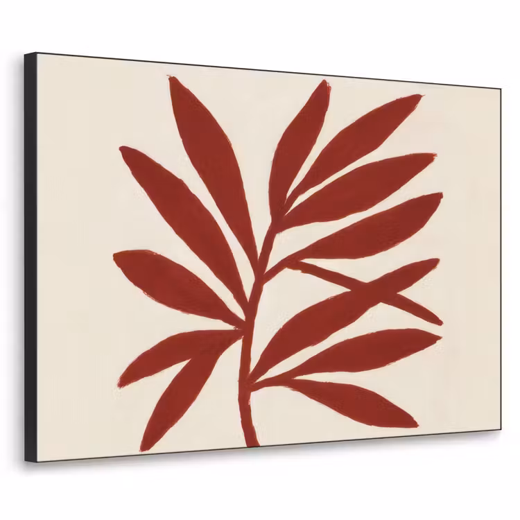 Art Frame - Tak - Bladeren - Rood — 1