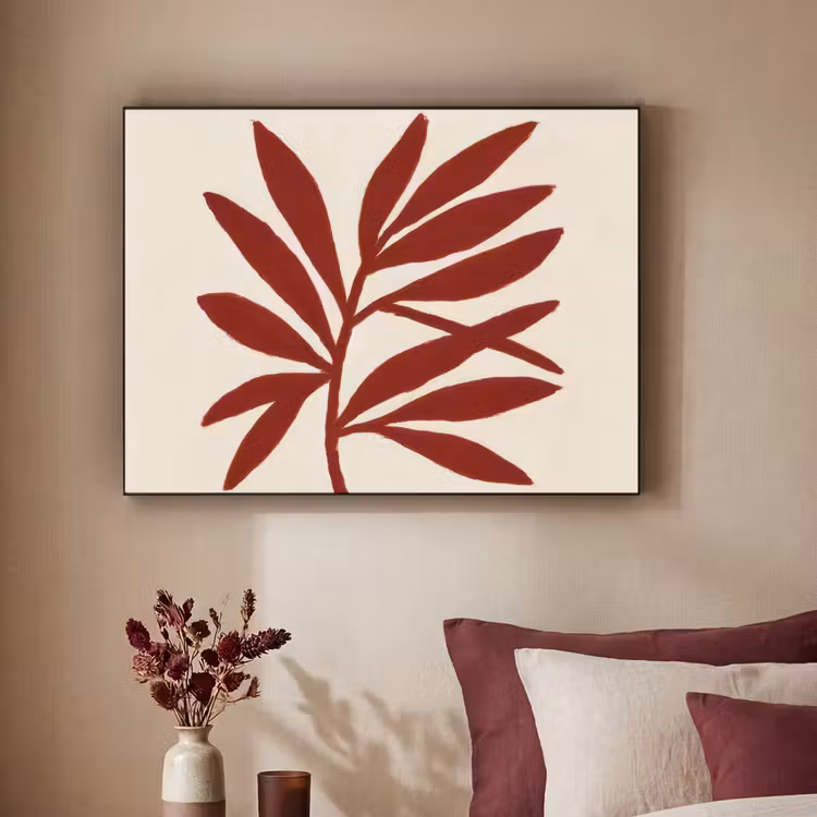 Art Frame - Tak - Bladeren - Rood — 3