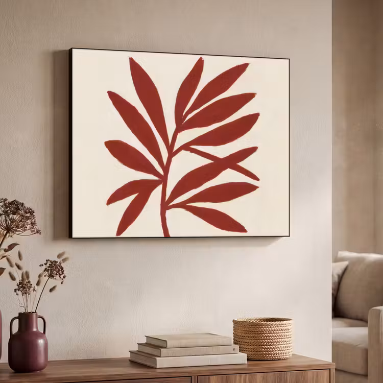 Art Frame - Tak - Bladeren - Rood — 7