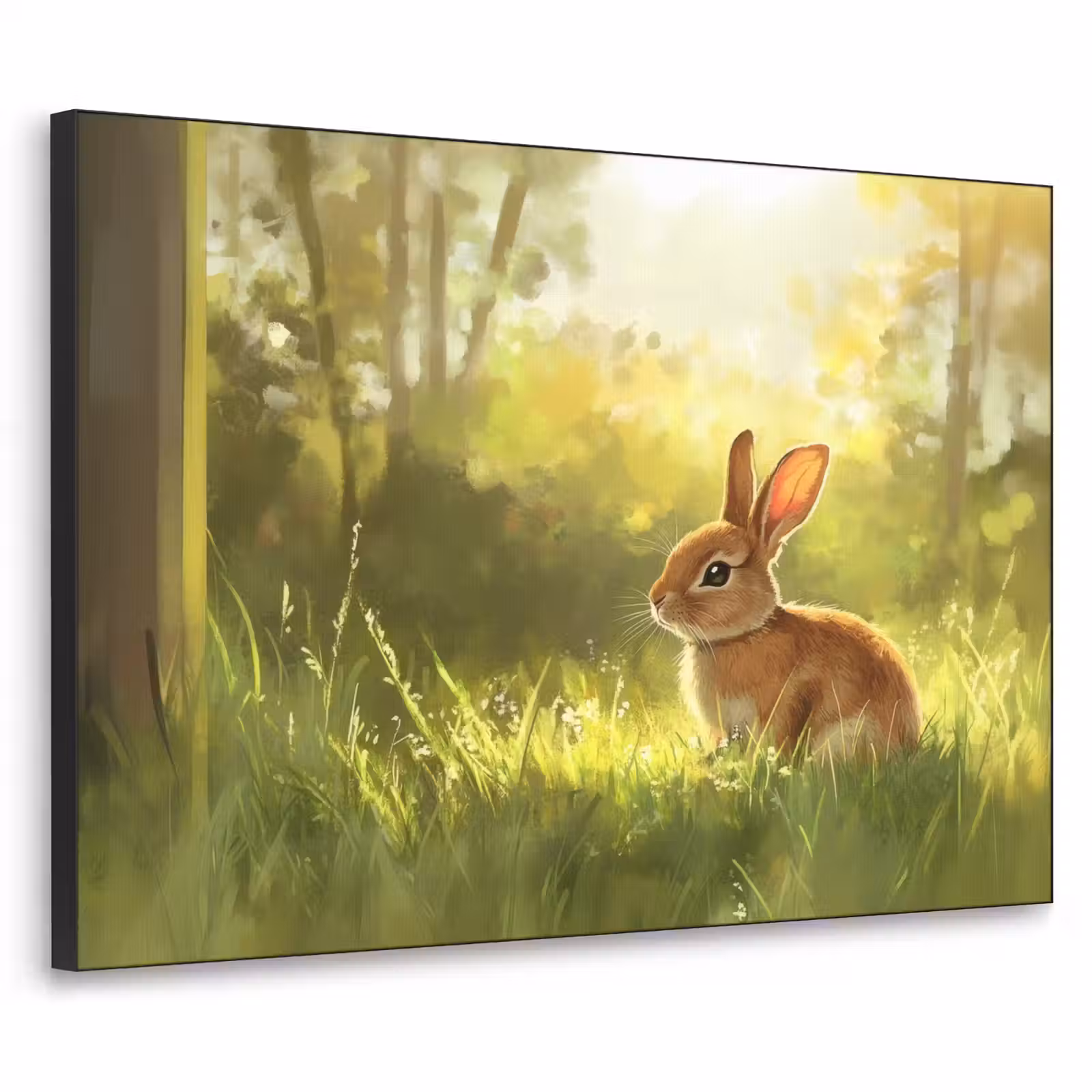 Art Frame - Konijn - Zonlicht - Bos — 1