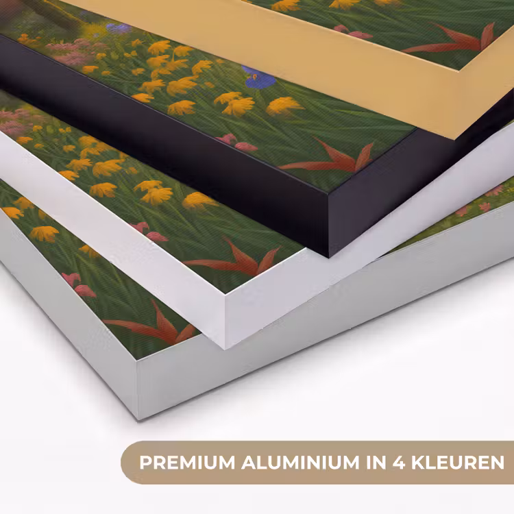 Art Frame - Eenden - Vijver - Bloemen — 2