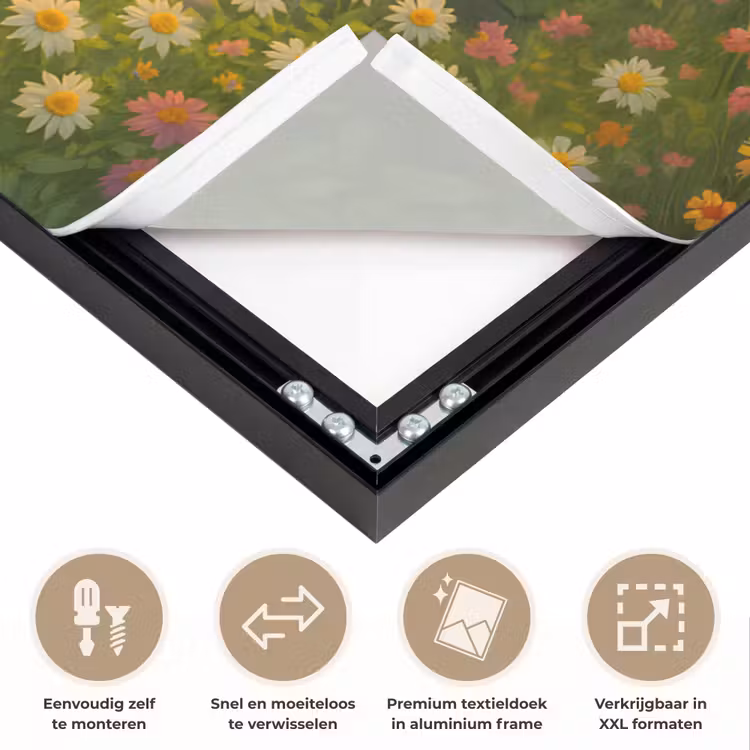 Art Frame - Eenden - Vijver - Bloemen — 4