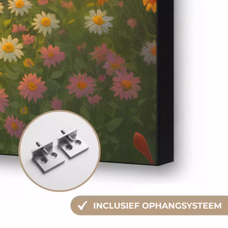 Art Frame - Eenden - Vijver - Bloemen — 6