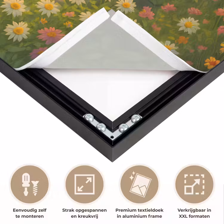 Art Frame - Eenden - Vijver - Bloemen — 8