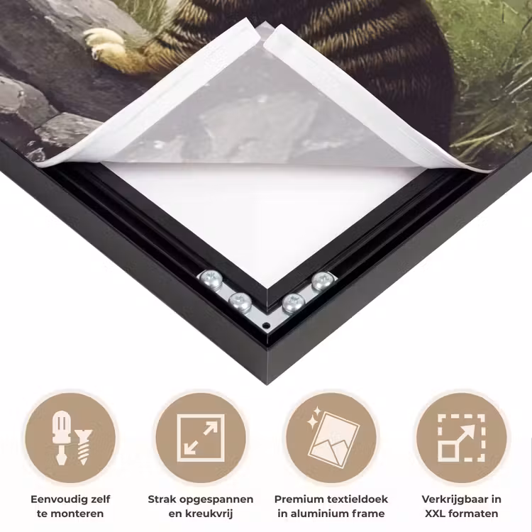 Art Frame - Kat - Beekje - Weide — 8